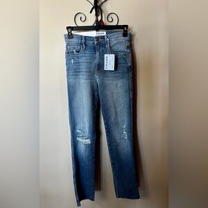 Frame LeSylvia Slender Straight High Rise slim straight fit Jeans